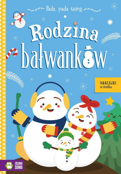 Pada pada śnieg Rodzina bałwanków - Rita Dudkowska | okładka
