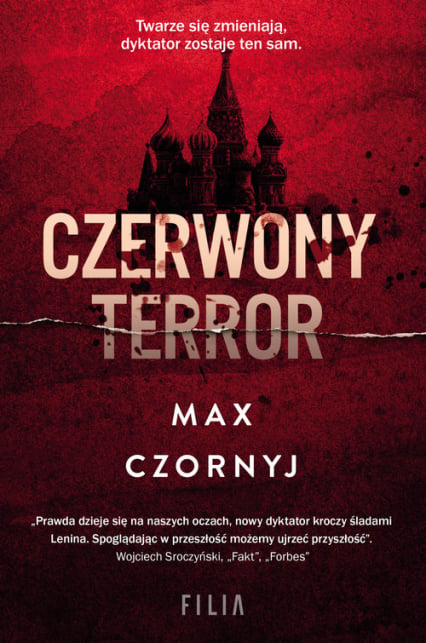 Czerwony terror Wielkie Litery - Max Czornyj | okładka