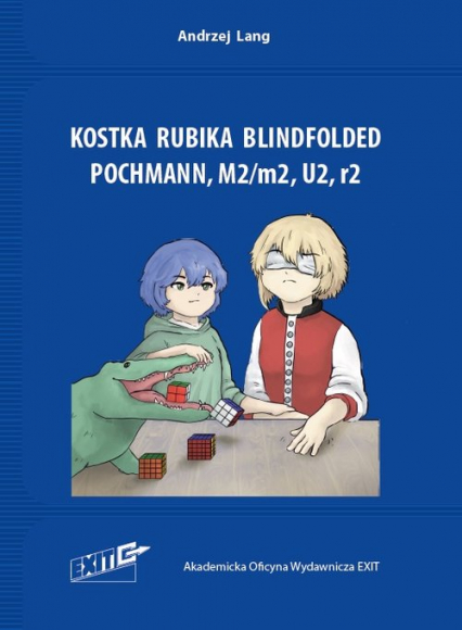 Kostka Rubika Blindfolded. Pochmann, M2/m2, U2, r2 - Andrzej Lang | okładka