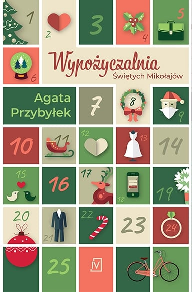 Wypożyczalnia Świętych Mikołajów - Agata Przybyłek | okładka