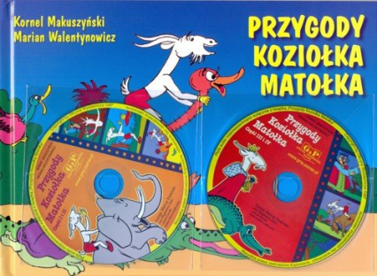 Przygody Koziołka Matołka Książka + 2 płyty CD - Kornel  Makuszyński | okładka