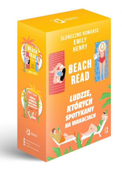 Pakiet Beach read / Ludzie, których spotykamy na wakacjach - Emily Henry | okładka