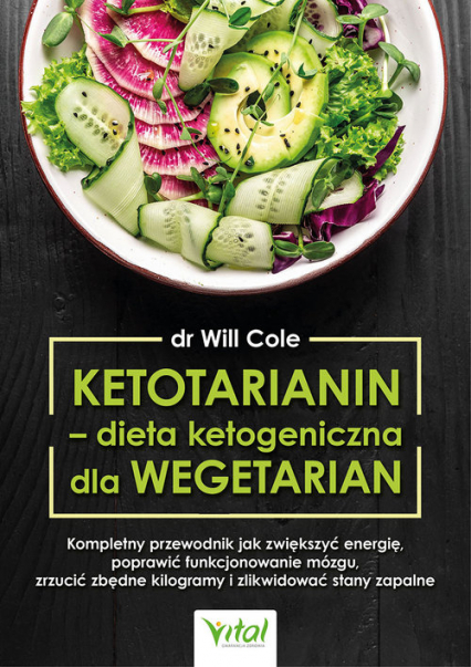 Ketotarianin - dieta ketogeniczna dla wegetarian - Cole Will | okładka