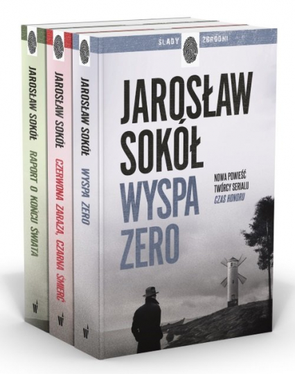 Wyspa zero / Czerwona zaraza, czarna śmierć / Raport o końcu świata Pakiet - Jarosław Sokół | okładka