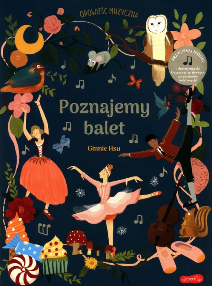 Poznajemy balet Opowieść muzyczna - Rebecca Brown | okładka