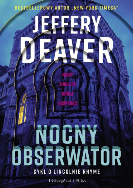 Nocny obserwator - Jeffery Daever | okładka