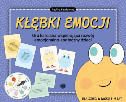 Kłębki emocji Gra karciana wspierająca rozwój emocjonalno-społeczny dzieci - Paulina Pawłowska | okładka