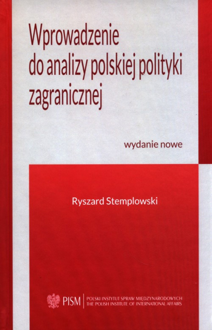 Wprowadzenie do analizy polskiej polityki zagranicznej - Stemplowski Ryszard | okładka