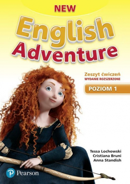 New English Adventure 1 Zeszyt ćwiczeń Szkoła podstawowa - Bruni Cristiana, Lochowski Tessa | okładka