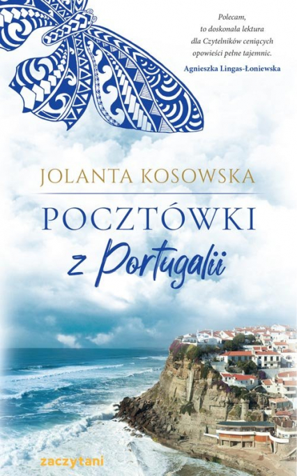 Pocztówki z Portugalii Wielkie Litery - Jolanta  Kosowska | okładka