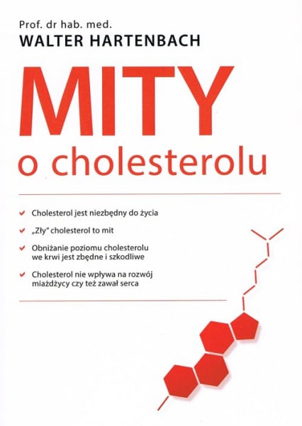 Mity o cholesterolu - Walter Hartenbach | okładka