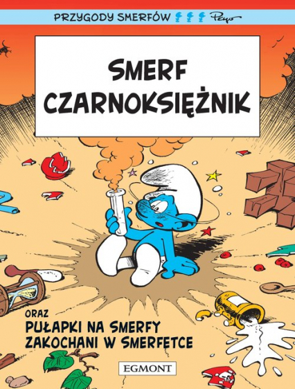 Smerf Czarnoksiężnik Tom 7 - Peyo | okładka