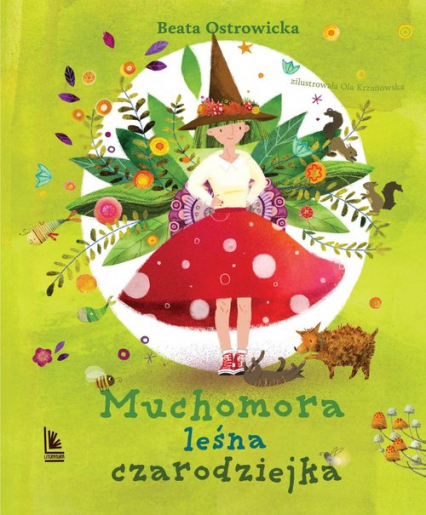 Muchomora leśna czarodziejka - Beata Ostrowicka | okładka