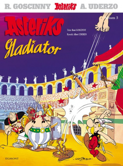 Asteriks Gladiator Tom 3 -  | okładka