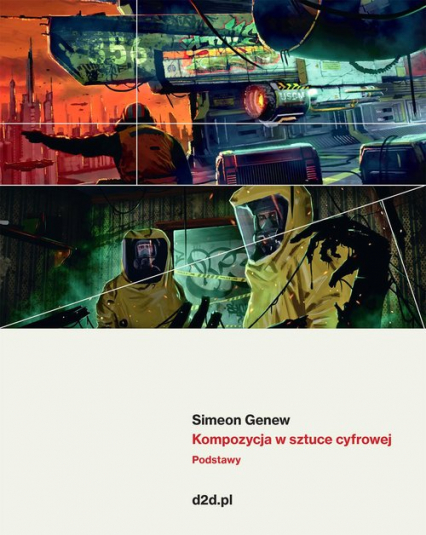 Kompozycja w sztuce cyfrowej Podstawy - Simeon Genew | okładka