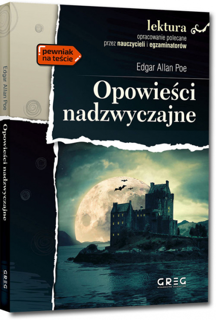 Opowieści nadzwyczajne - Edgar Allan Poe | okładka