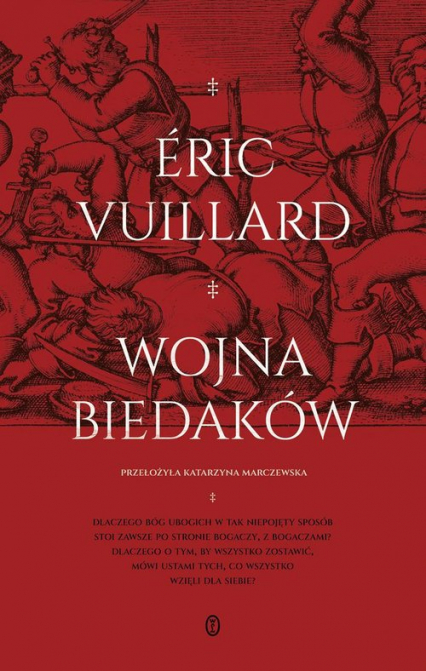 Wojna biedaków - Éric Vuillard | okładka