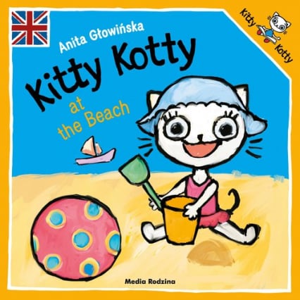 Kitty Kotty at the Beach - Anita Głowińska | okładka