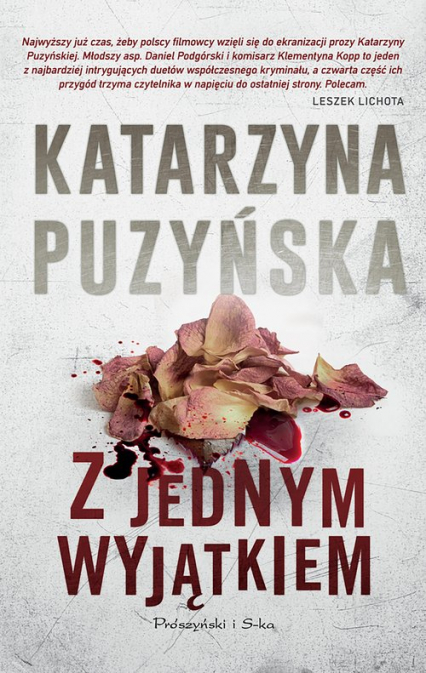 Z jednym wyjątkiem - Katarzyna Puzyńska | okładka