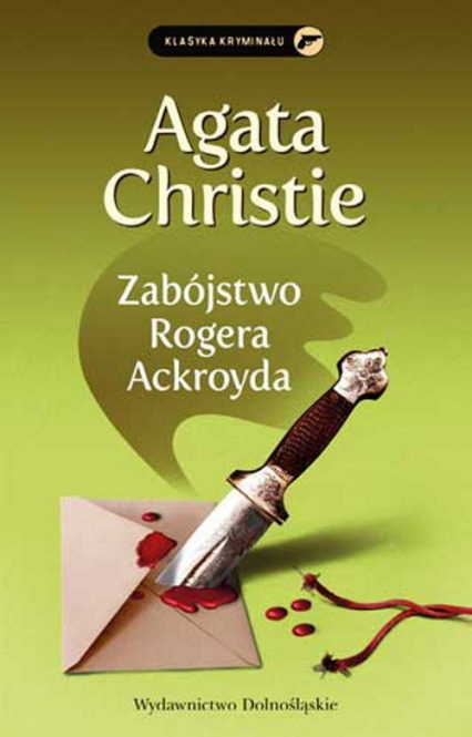 Zabójstwo Rogera Ackroyda - Agata Christie | okładka