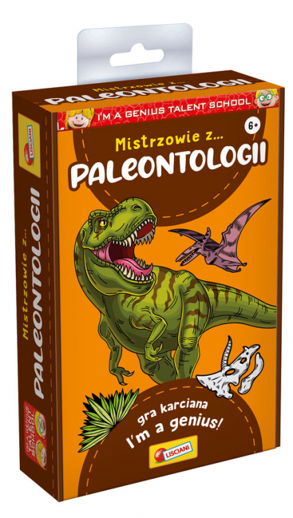 Lisciani Im A Genius Mistrzowie z paleontologii -  | okładka