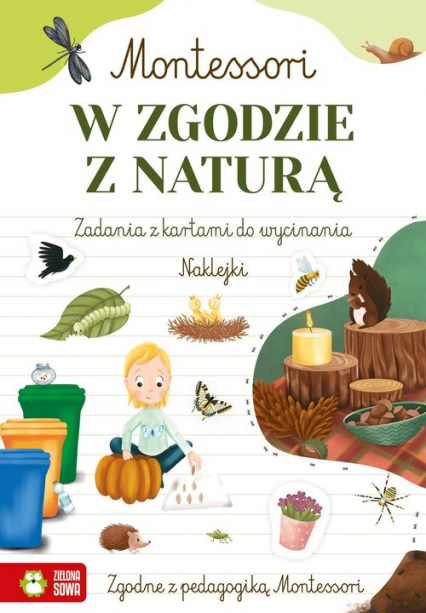 Montessori W zgodzie z naturą - Zuzanna Osuchowska | okładka