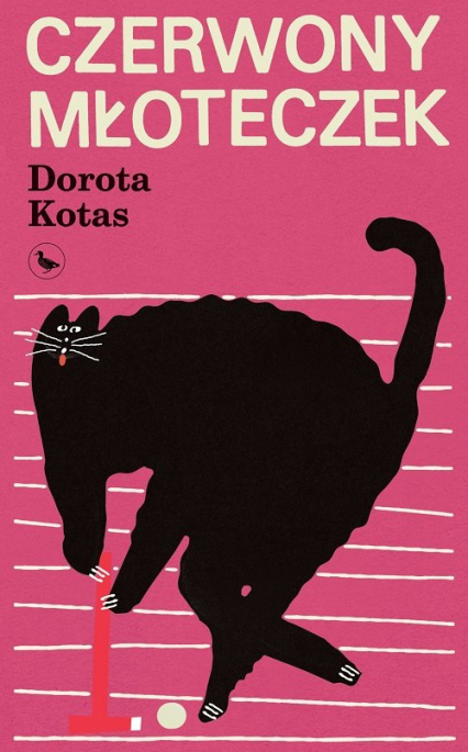 Czerwony młoteczek - Dorota Kotas | okładka