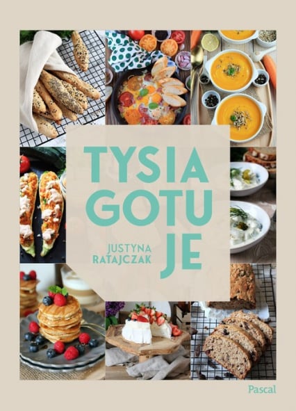 Tysia gotuje - Justyna Ratajczak | okładka