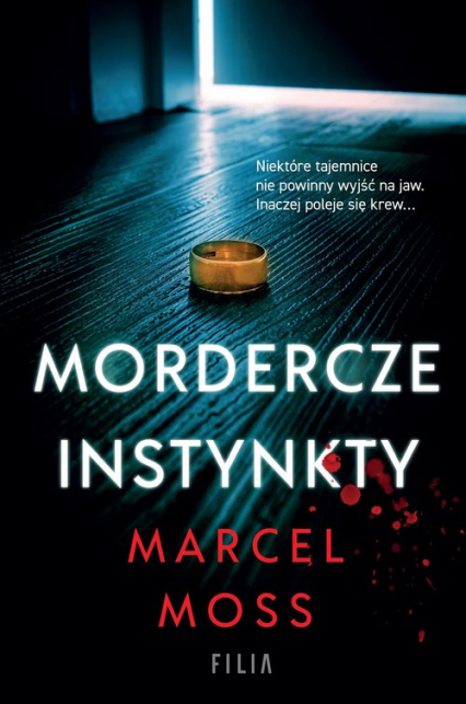 Mordercze instynkty - Marcel Moss | okładka