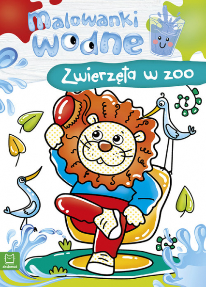 Malowanki wodne Zwierzęta w zoo - Sylwia Kajdana | okładka