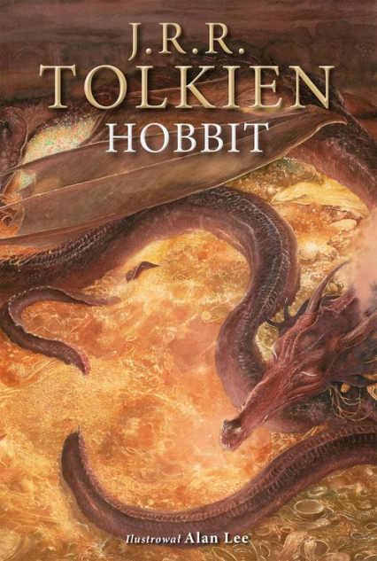 Hobbit. Wersja ilustrowana - J.R.R. Tolkien | okładka