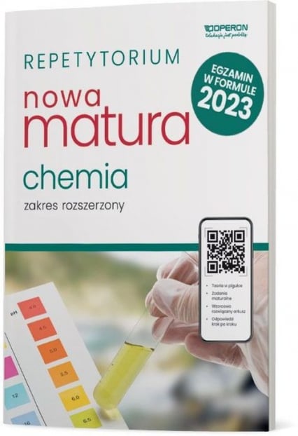 Repetytorium Matura 2024 Chemia Zakres rozszerzony - Szczepaniak Maria Barbara | okładka