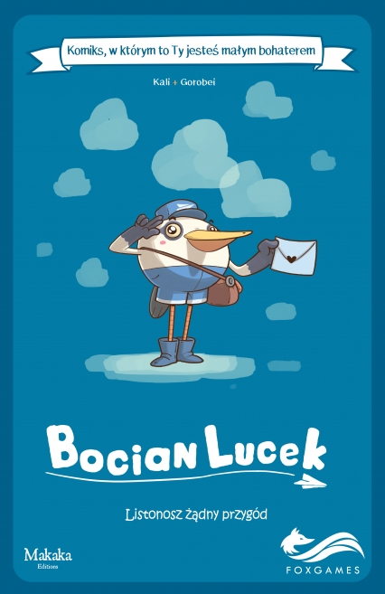Komiks paragrafowy: Bocian Lucek - Kali | okładka
