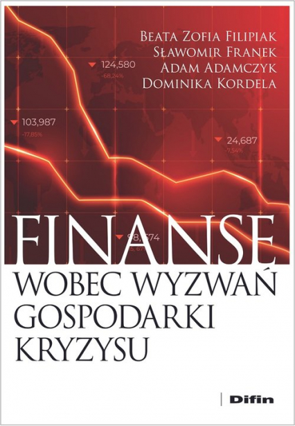 Finanse wobec wyzwań gospodarki kryzysu - Adamczyk Adam, Franek Sławomir | okładka
