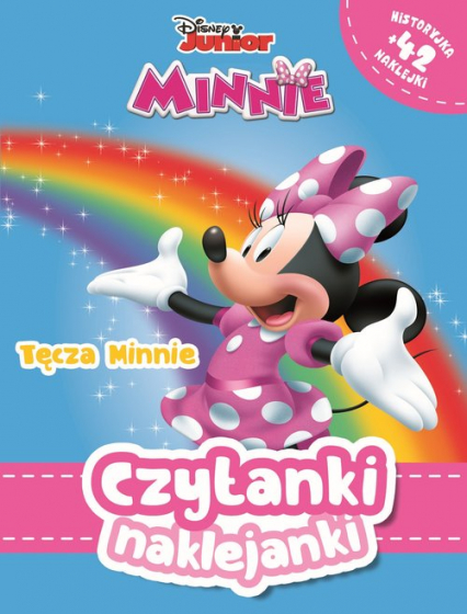 Czytanki naklejanki Tęcza Minnie Disney Junior Minnie - London Olivia | okładka
