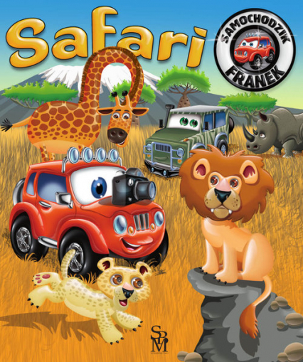 Samochodzik Franek Safari - Wójcik Elżbieta | okładka
