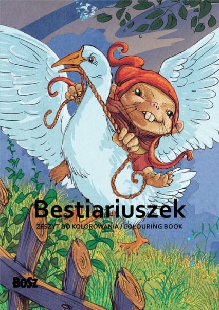 Bestiariuszek Zeszyt do kolorowania - Witold Vargas | okładka