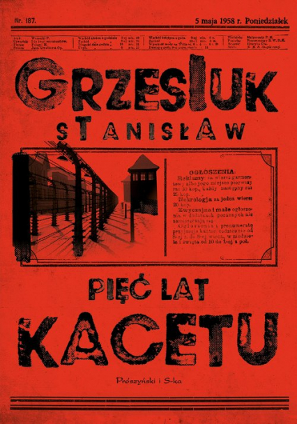 Pięć lat kacetu - Stanisław Grzesiuk | okładka