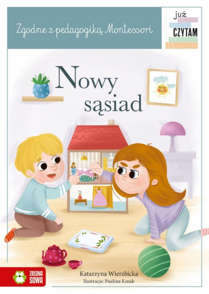 Już czytam Montessori Nowy sąsiad - Katarzyna Wierzbicka | okładka