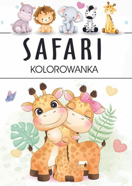 Safari Kolorowanka -  | okładka