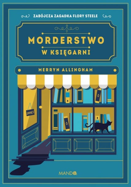 Morderstwo w księgarni - Merryn Allingham | okładka