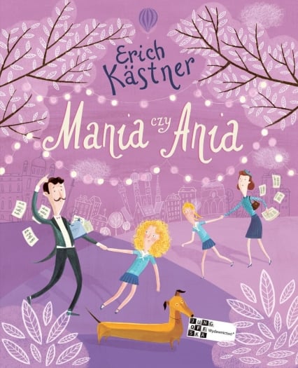 Mania czy Ania
 - Erich Kastner  | okładka