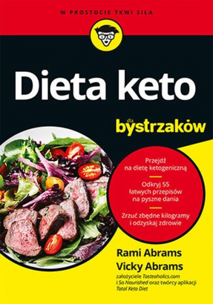 Dieta keto dla bystrzaków - Abrams Rami, Abrams Vicky | okładka