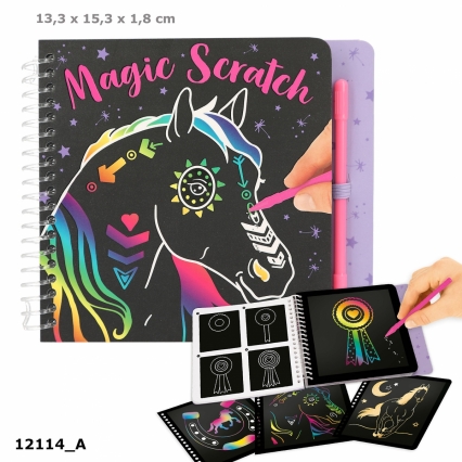 Zestaw kreatywny Mini Magic Scratch Miss Melody 12114A
 -  | okładka