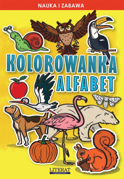 Kolorowanka Alfabet - Tonder Krzysztof | okładka