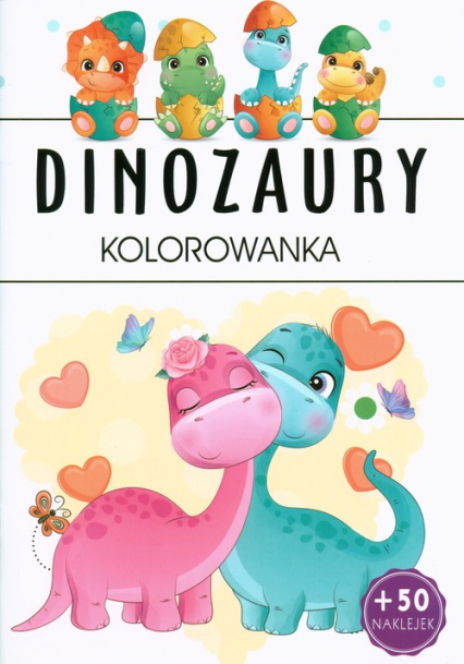 Dinozaury Kolorowanka -  | okładka