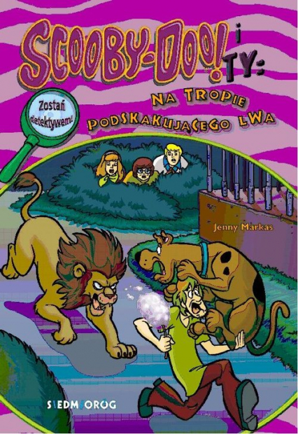 Scooby-Doo! i Ty Na tropie Podskakującego Lwa Tom 7 - Jenny Markas | okładka