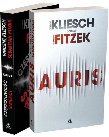 Auris / Częstotliwość śmierci Pakiet - Kliesch Vincent, Sebastian Fitzek | okładka