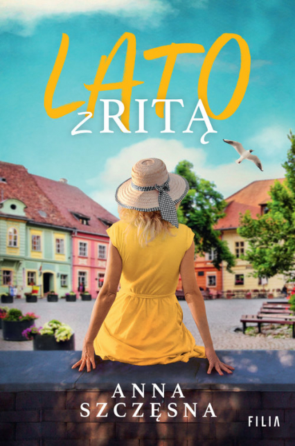 Lato z Ritą Wielkie Litery - Anna Szczęsna | okładka