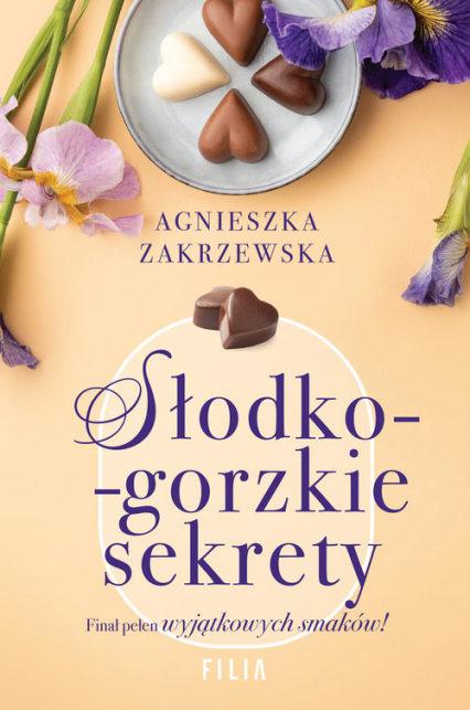 Słodko-gorzkie sekrety Wielkie Litery - Agnieszka Zakrzewska | okładka